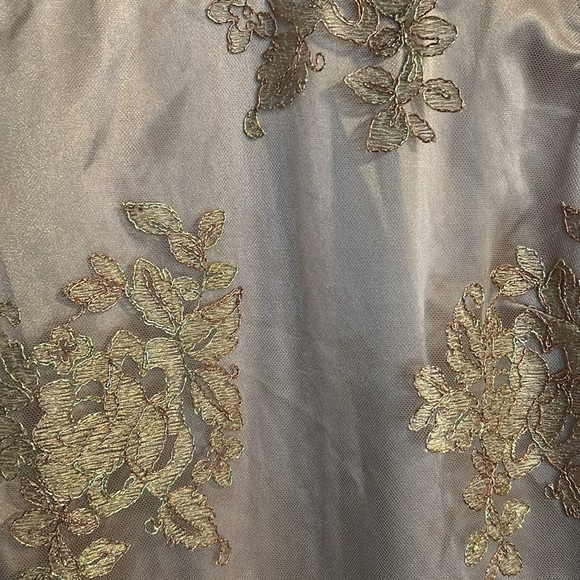 Boston Proper Rose Gold Dress - Picture 5 of 16